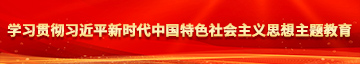 男人把鸡巴插女逼网站学习贯彻习近平新时代中国特色社会主义思想主题教育